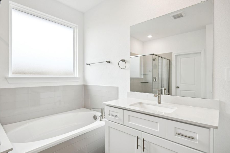 Furnished interior view inside a new home in Montgomery Bend, Montgomery (Image 11).