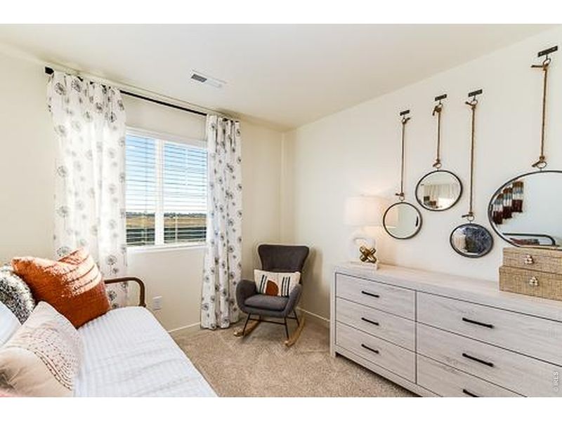 Furnished interior view inside a new home in Prairie Song, Windsor (Image 24).
