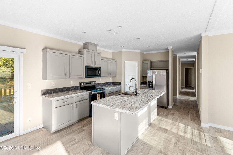 Furnished interior view inside a new home in , Keystone Heights (Image 5).