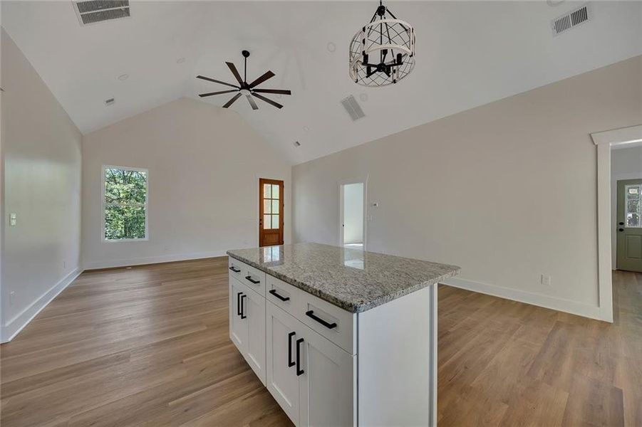 Furnished interior view inside a new home in , Silver Creek (Image 4).