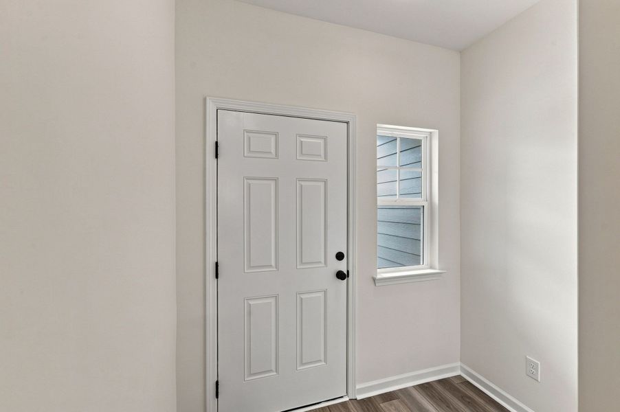 These pictures are of another unit of the same floor plan. Design selections will vary.