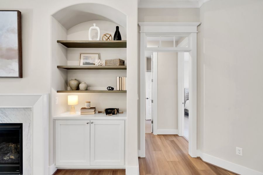 Representative furnished interior of a home built from the Bar Harbour I by Kent Homes in Oyster Harbour, Supply (Image 131).