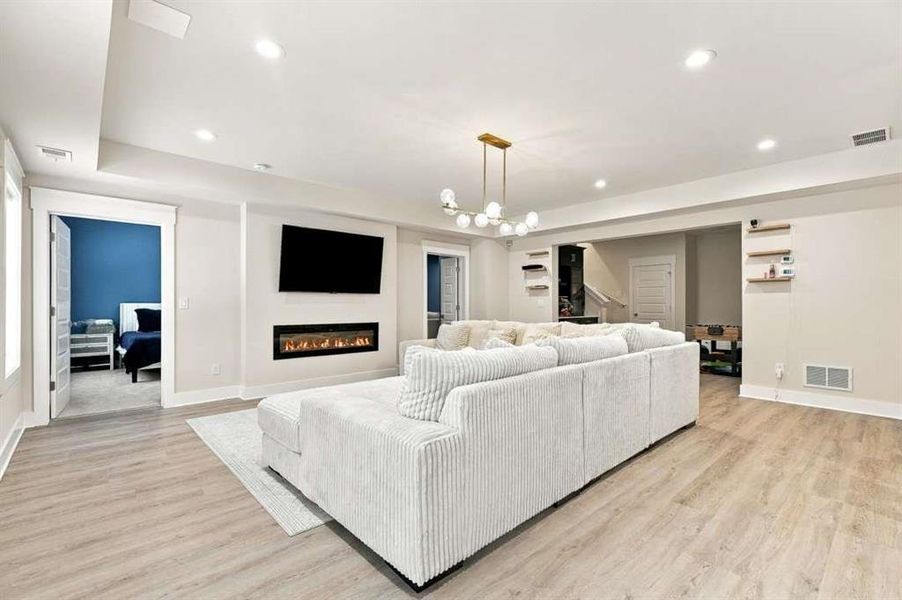 Furnished interior view inside a new home in , Senoia (Image 24). Furnished interior view inside a new home in , Senoia (Image 24).
