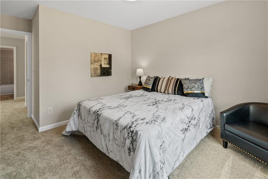 Furnished interior view inside a new home in Hickory Heights, Acworth (Image 18).