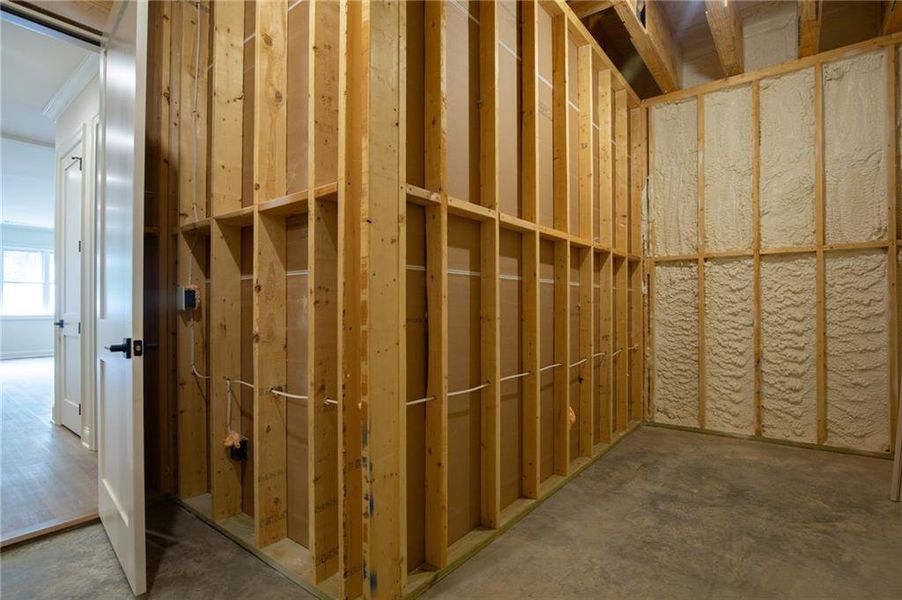 In-progress construction of a new home in , Buford, GA (Image 72).