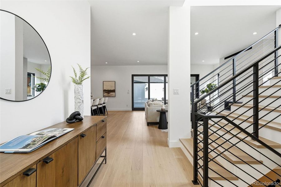 Furnished interior view inside a new home in , Denver (Image 18).