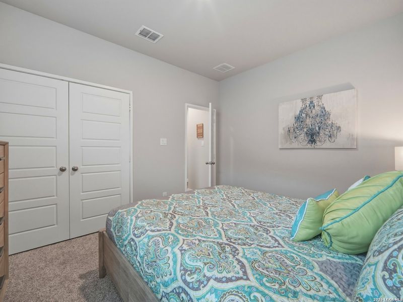 Furnished interior view inside a new home in Hunter's Ranch, San Antonio (Image 13).