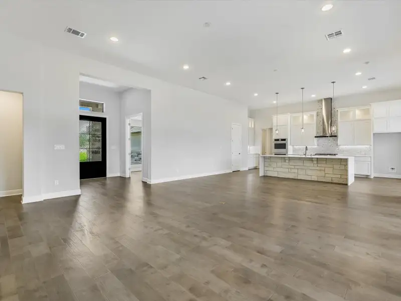 Representative unfurnished interior of a home built from the Santa Monica by Giddens Homes in Clearwater Ranch, Liberty Hill (Image 33). Representative unfurnished interior of a home built from the Santa Monica by Giddens Homes in Clearwater Ranch, Liberty Hill (Image 33).