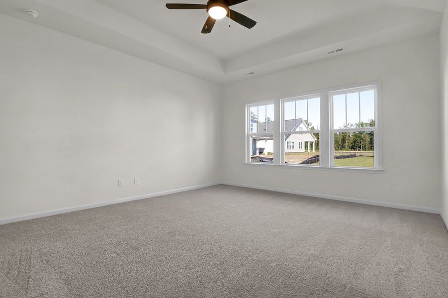 Spacious, unfurnished interior of a new home in Grand Park, Leland (Image 23).