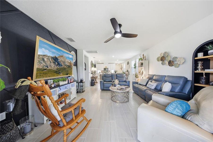 Furnished interior view inside a new home in , Haines City (Image 20).
