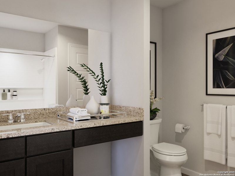Furnished interior view inside a new home in Hickory Ridge, Elmendorf (Image 3).