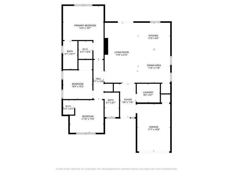 2D floor plan layout of this home in , Sulphur Springs, TX (Image 5). 2D floor plan layout of this home in , Sulphur Springs, TX (Image 5).