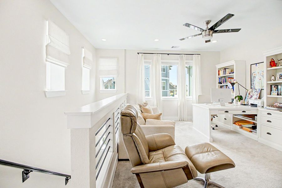 Furnished interior view inside a new home in , Cypress (Image 24).