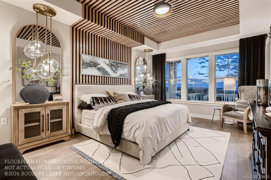 Furnished interior view inside a new home in , Broomfield (Image 19).