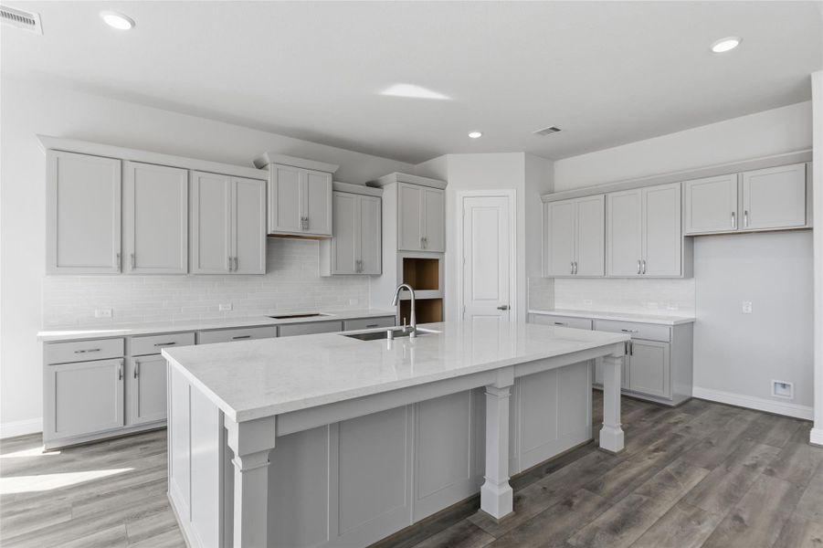 Furnished interior view inside a new home in Sundance Cove, Crosby (Image 9).