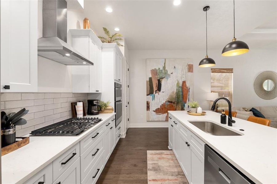 Furnished interior view inside a new home in Fairway Pointe at West End, Newberry (Image 9).