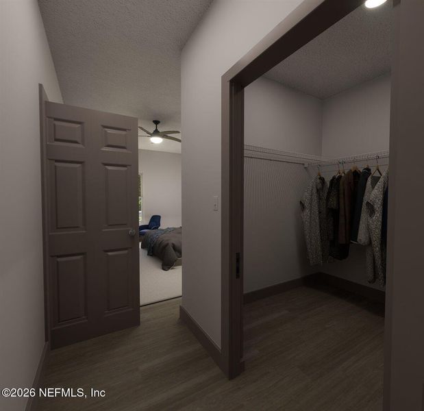 Furnished interior view inside a new home in , Jacksonville (Image 20).