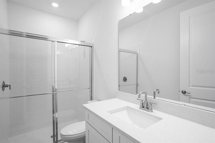 Furnished interior view inside a new home in Esplanade at Center Lake Ranch, St. Cloud (Image 6).