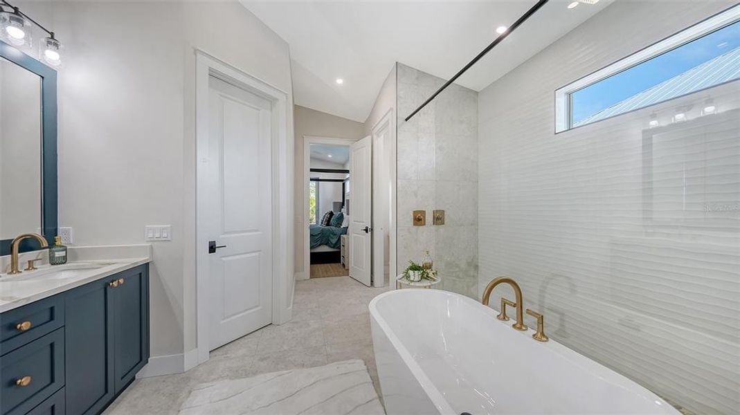 Furnished interior view inside a new home in , Bradenton (Image 27).