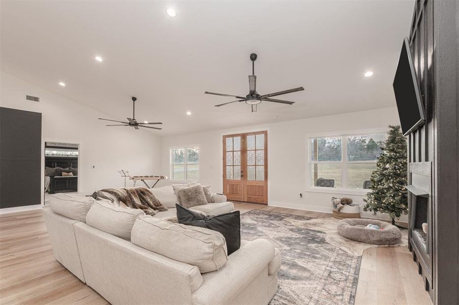 Furnished interior view inside a new home in , Wills Point (Image 4).