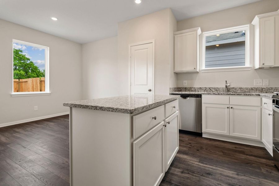 Furnished interior view inside a new home in Trails at Cochran Ranch, Waller (Image 8). Furnished interior view inside a new home in Trails at Cochran Ranch, Waller (Image 8).