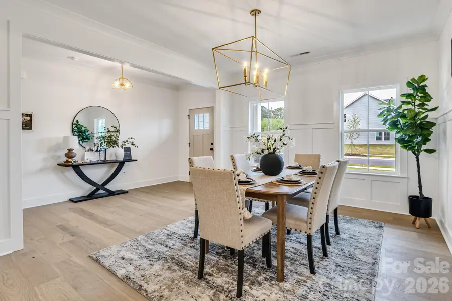 Furnished interior view inside a new home in , Kannapolis (Image 5).