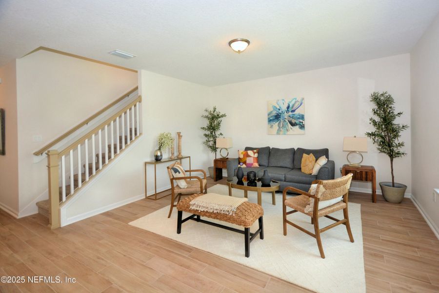 Furnished interior view inside a new home in , Jacksonville (Image 11).