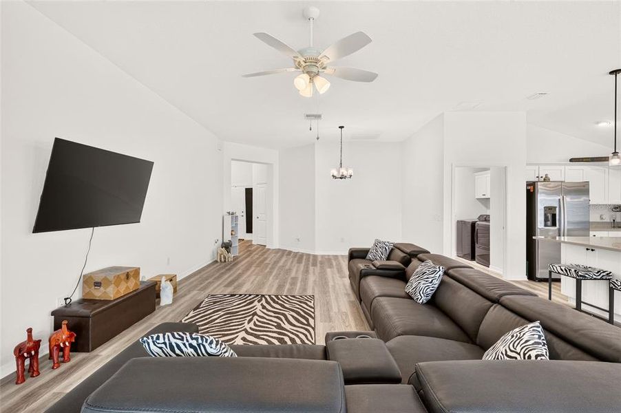 Furnished interior view inside a new home in , The Villages (Image 14).