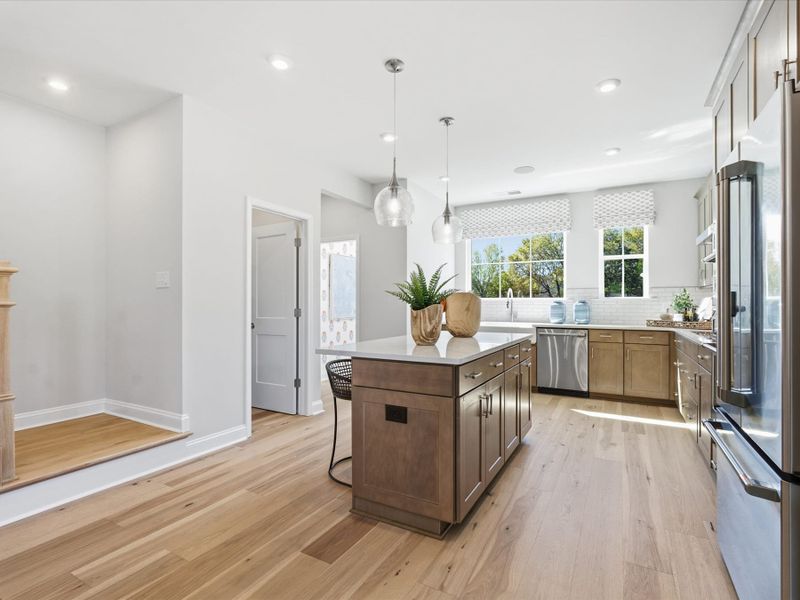 Representative furnished interior of a home built from the Paloma by Tri Pointe Homes in Bellflower, Charlotte (Image 17).