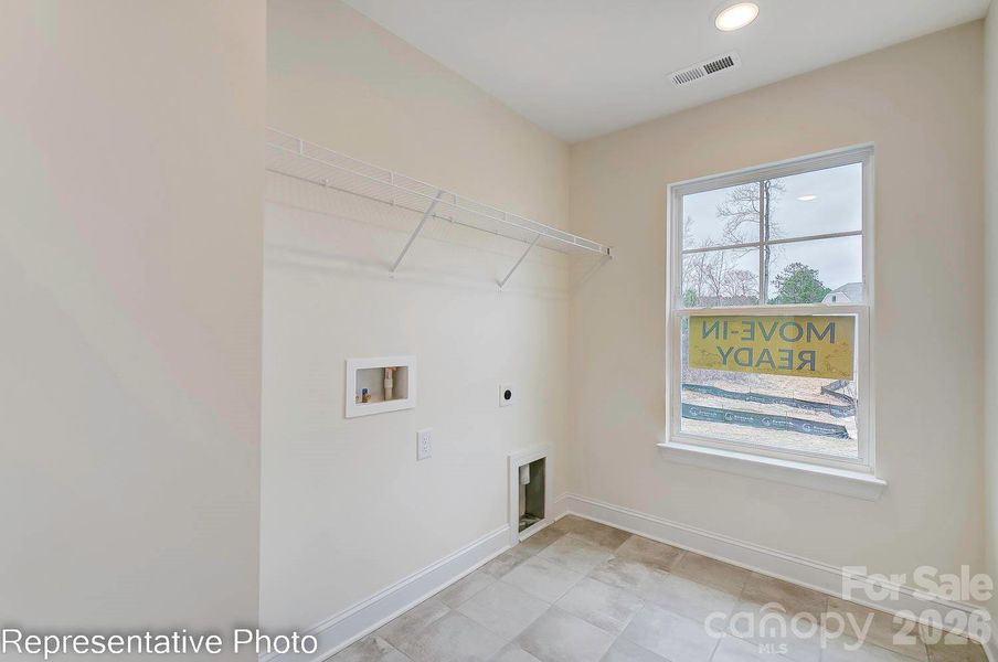 Spacious, unfurnished interior of a new home in Enclave at Riverdale, Huntersville (Image 23).