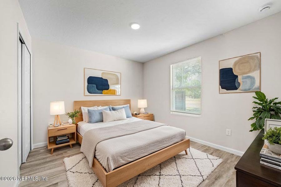 Furnished interior view inside a new home in , Jacksonville (Image 17).