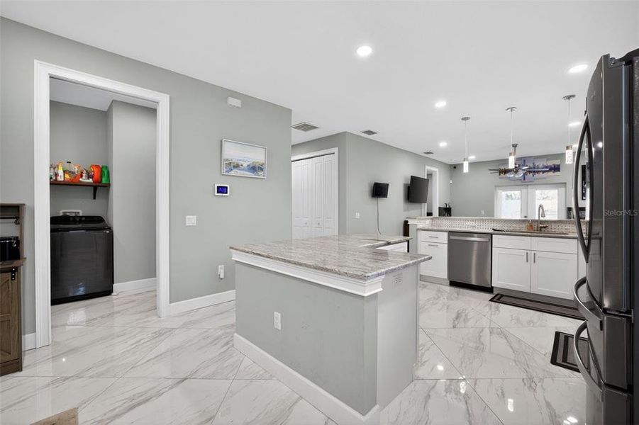 Furnished interior view inside a new home in , St. Petersburg (Image 15).