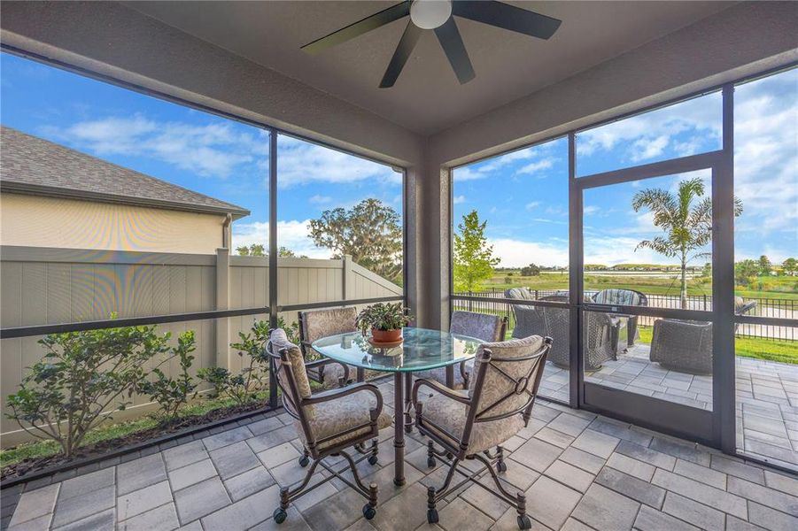 Exterior details and patio area of a home in , Wesley Chapel (Image 36).