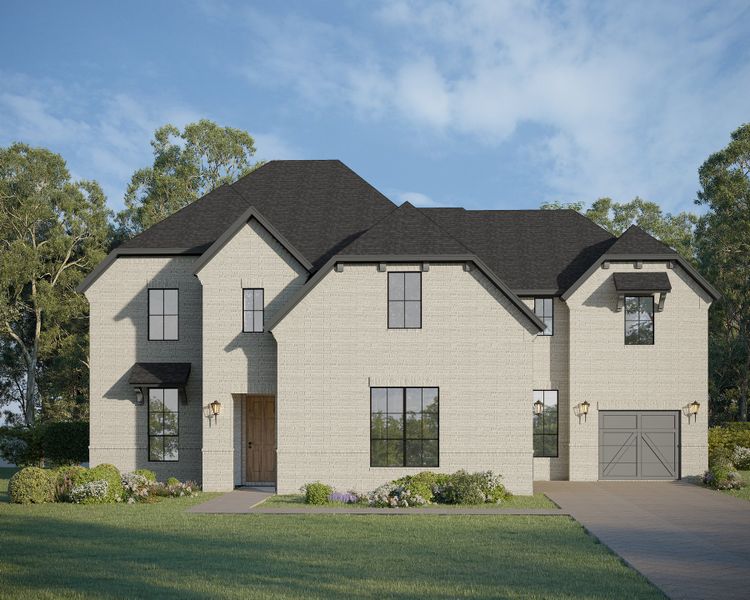 Plan 861 Elevation B