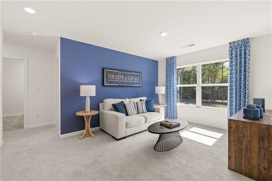Furnished interior view inside a new home in Kingston Ranch at Lake Oconee, Buckhead (Image 69).