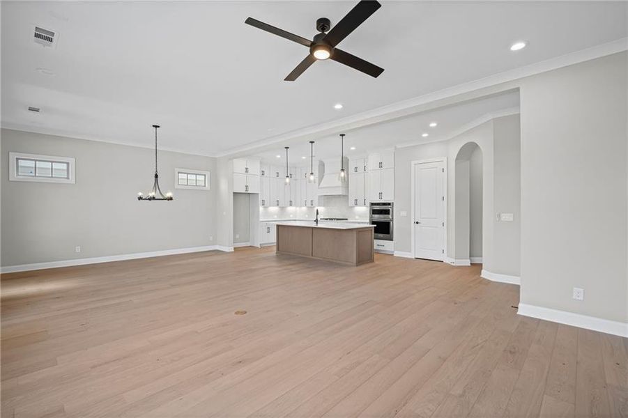 Spacious, unfurnished interior of a new home in , Canton (Image 22).