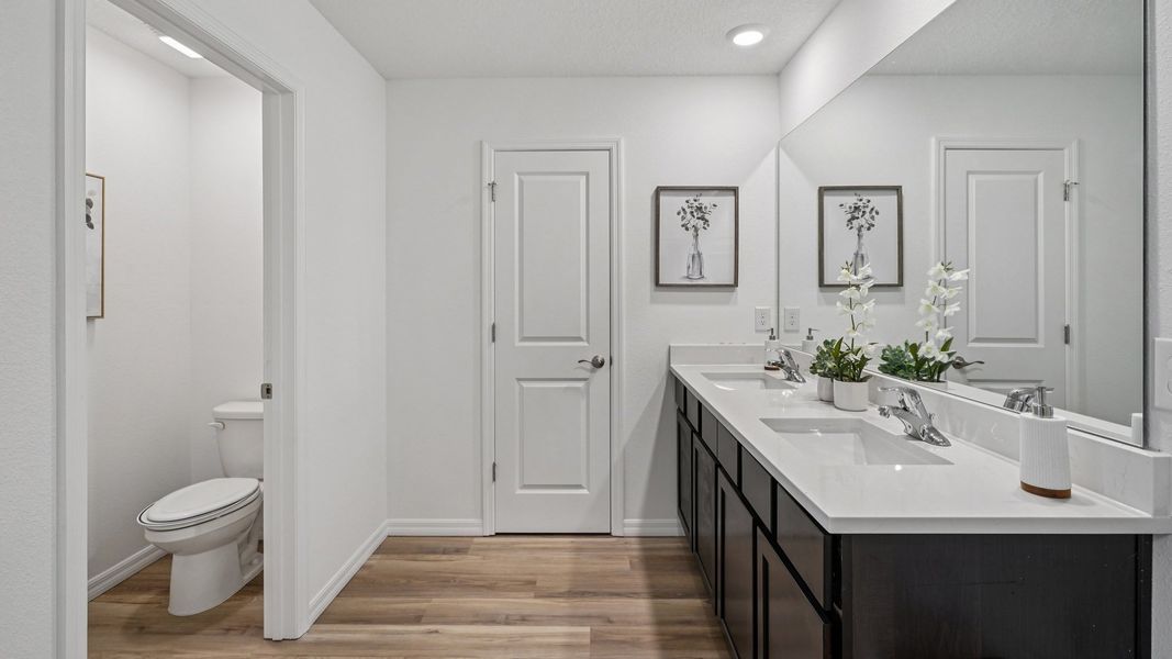 Furnished interior view inside a new home in Avalon Woods, Newberry (Image 15).