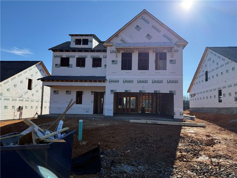 In-progress construction of a new home in Garland Meadows, Cartersville, GA (Image 21).