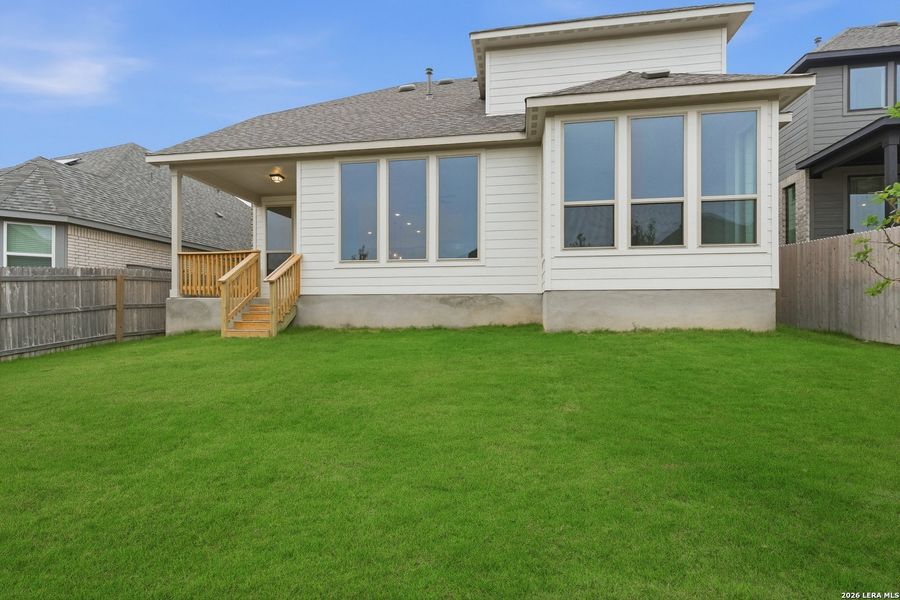 Exterior details and patio area of a home in Corley Farms, Boerne (Image 19). Exterior details and patio area of a home in Corley Farms, Boerne (Image 19).