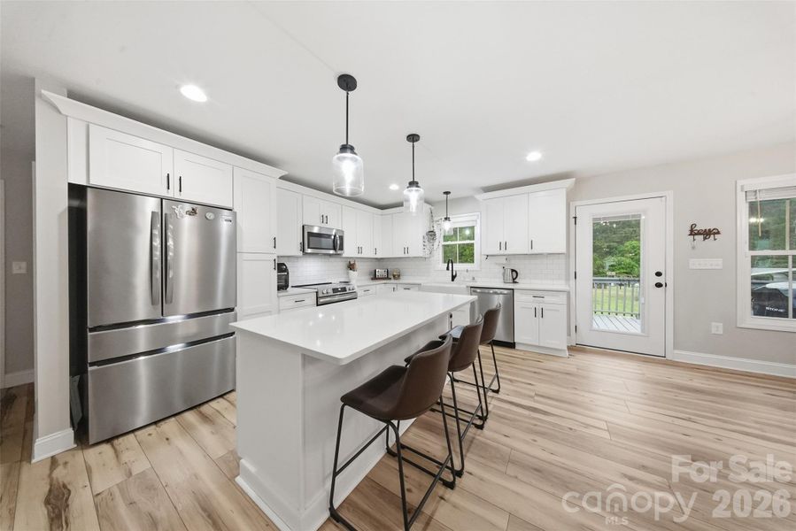 Furnished interior view inside a new home in , Crouse (Image 35).
