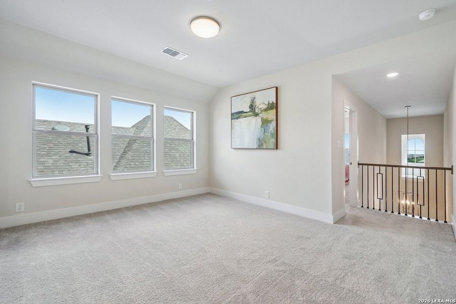 Spacious, unfurnished interior of a new home in Prominence, San Antonio (Image 21). Spacious, unfurnished interior of a new home in Prominence, San Antonio (Image 21).