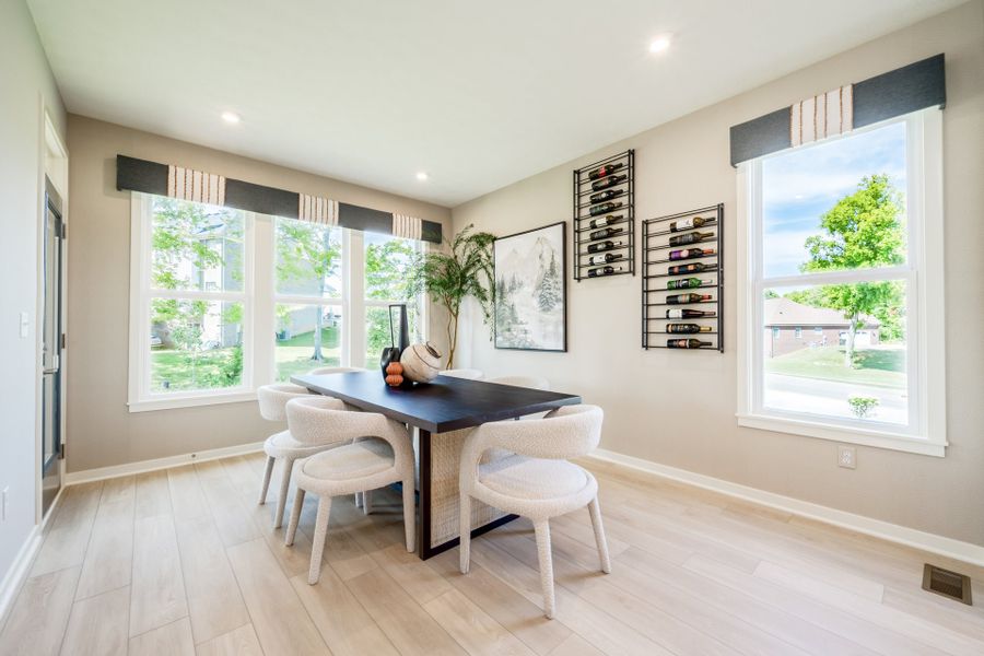 Representative furnished interior of a home built from the Blair by Fischer Homes in Twin Lakes, Hoschton (Image 48).