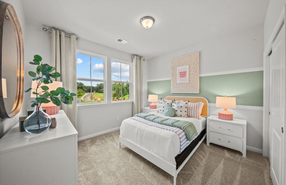 Furnished interior view inside a new home in Sweetwater Hills, Moore (Image 5).