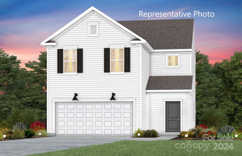 Douglas Floor Plan; Elevation LC1A