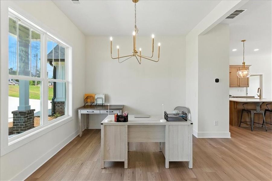 Furnished interior view inside a new home in , Waleska (Image 10).