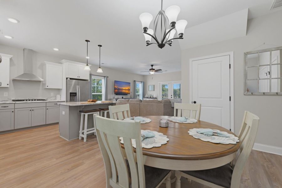 Furnished interior view inside a new home in , Johns Island (Image 12). Furnished interior view inside a new home in , Johns Island (Image 12).