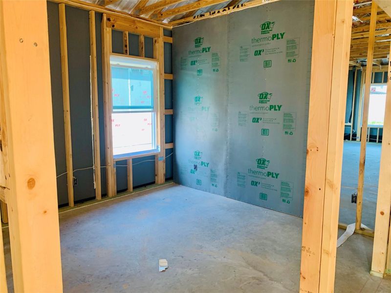 In-progress construction of a new home in Harrington Trails, New Caney, TX (Image 25).