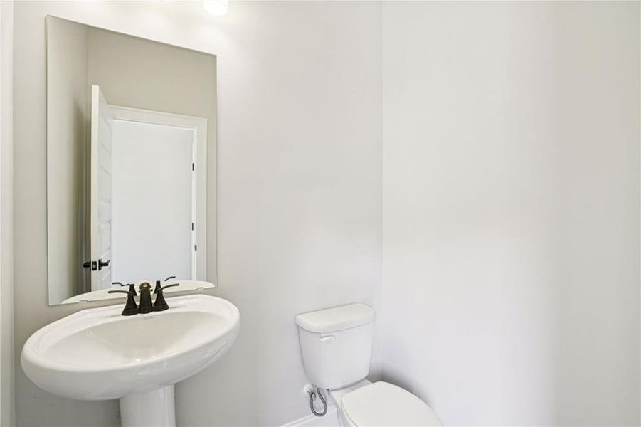 Furnished interior view inside a new home in Hemingway - Highland Series, Cumming (Image 13).