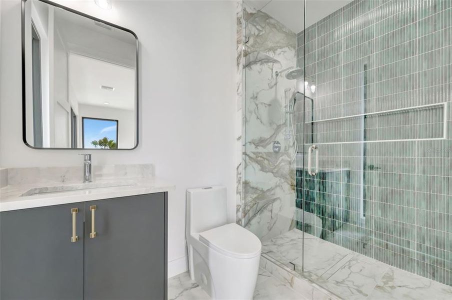 Furnished interior view inside a new home in , St. Petersburg (Image 49).