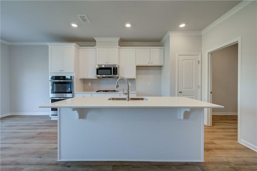 Furnished interior view inside a new home in Langley Overlook, Loganville (Image 6).